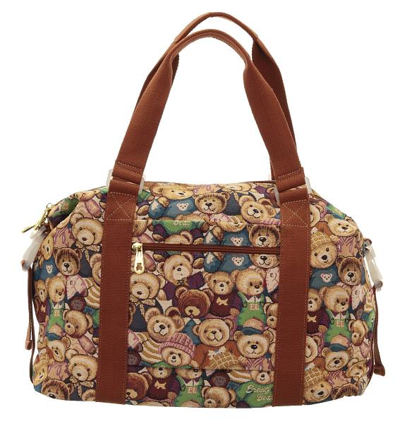 Сумка женская e-717 brown erang bear коричневый ERANG BEAR, Артикул: E-717 Brown фото №1