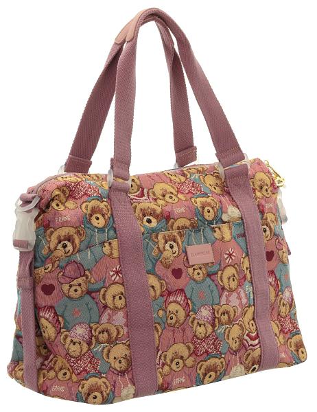 Сумка женская e-717 pink erang bear розовый ERANG BEAR, Артикул: E-717 Pink фото №1