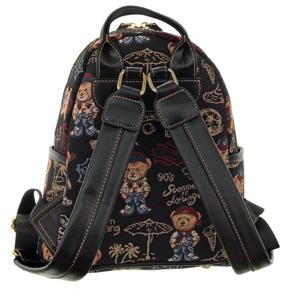 Рюкзак e-83 black erang bear чёрный ERANG BEAR, Артикул: E-83 Black фото №1