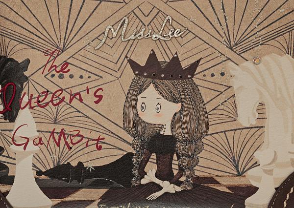 Женская сумка ml03503ce cafe miss lee коричневый MISS LEE, Артикул: ML03503CE Cafe фото №1