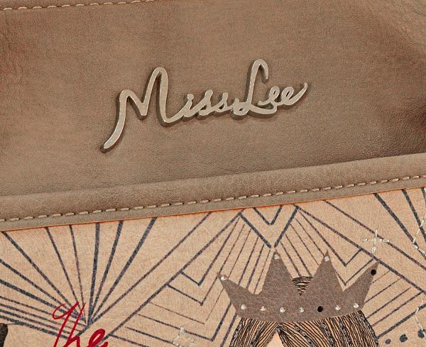 Женская сумка ml03506gs gris miss lee хаки MISS LEE, Артикул: ML03506GS Gris фото №1
