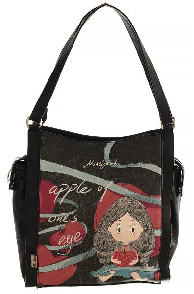 Женская сумка mr04509 negro miss sarah чёрный MISS SARAH, Артикул: MR04509 Negro фото №1