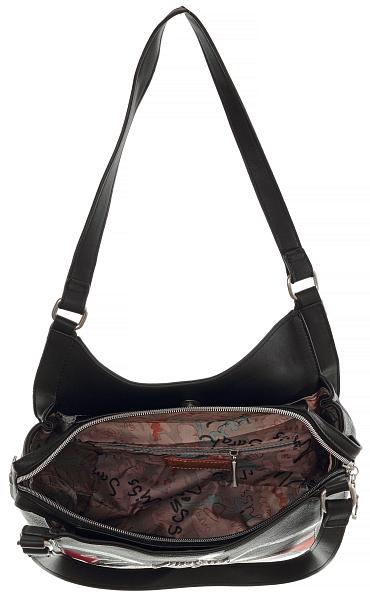 Женская сумка mr04509 negro miss sarah чёрный MISS SARAH, Артикул: MR04509 Negro фото №1