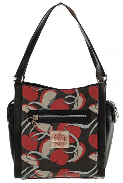 Женская сумка mr04509 negro miss sarah чёрный MISS SARAH, Артикул: MR04509 Negro фото №1