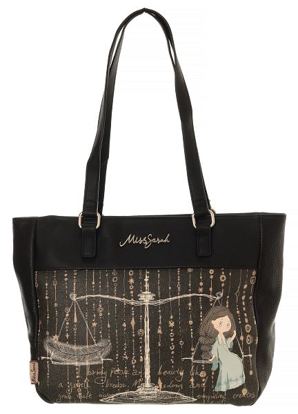 Женская сумка mr05404 negro miss sarah чёрный MISS SARAH, Артикул: MR05404 Negro фото №1