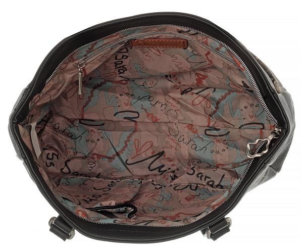 Женская сумка mr05404 negro miss sarah чёрный MISS SARAH, Артикул: MR05404 Negro фото №1