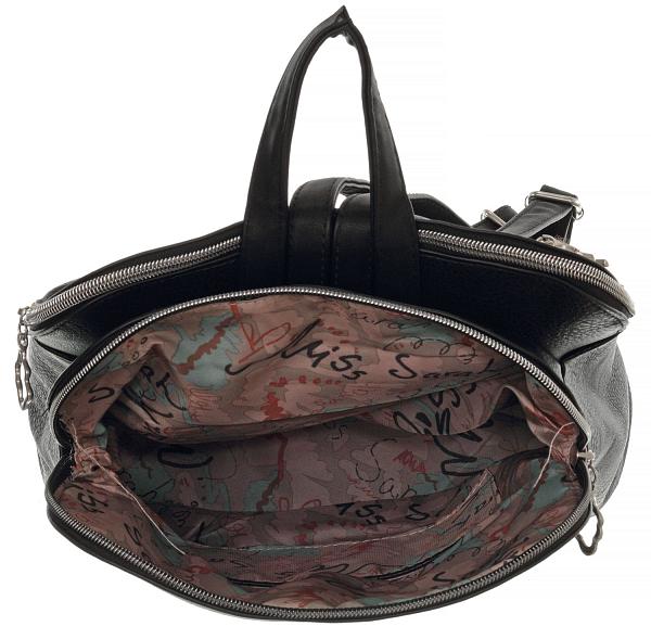 Рюкзак  mr04501 negro miss sarah чёрный MISS SARAH, Артикул: MR04501 Negro фото №1