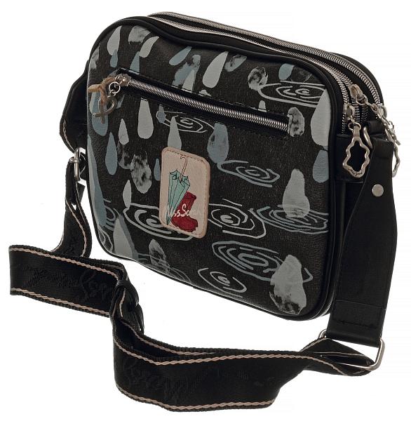 Женская сумка mr04309 negro miss sarah чёрный MISS SARAH, Артикул: MR04309 Negro фото №1
