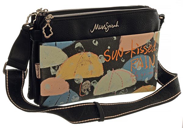 Женская сумка mr04405 negro miss sarah чёрный MISS SARAH, Артикул: MR04405 Negro фото №1