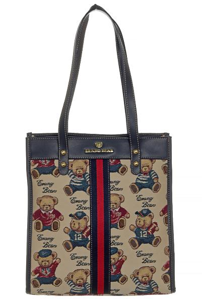 Сумка женская e-32 blue erang bear синий ERANG BEAR, Артикул: E-32 Blue фото №1