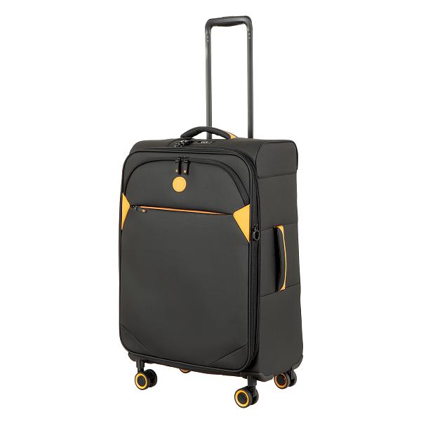 Чемодан-тележка черный Verage GM20077WIII 24 black Verage, Артикул: GM20077WIII 24 black фото №1