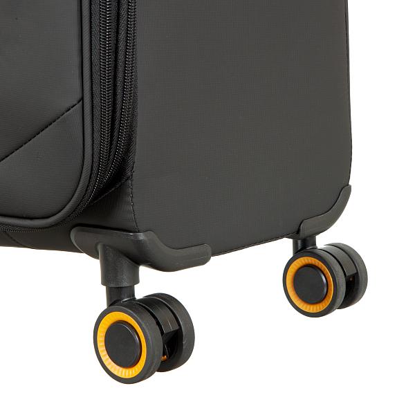 Чемодан-тележка черный Verage GM20077WIII 24 black Verage, Артикул: GM20077WIII 24 black фото №1