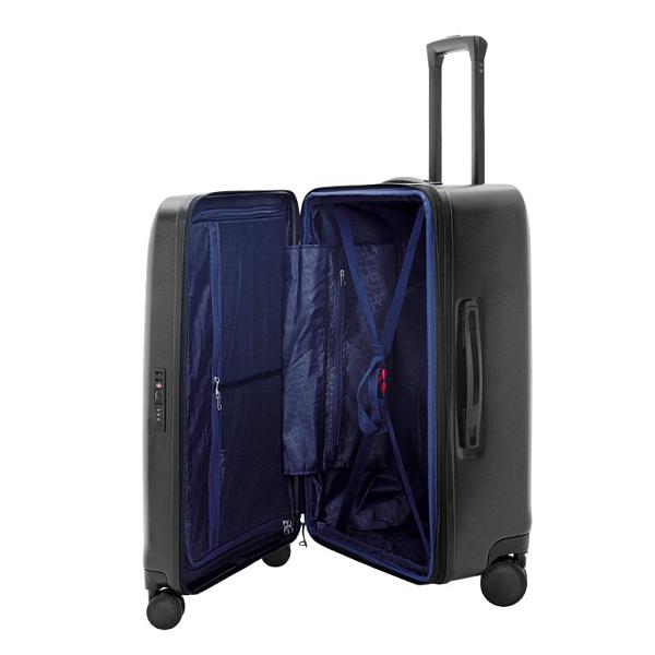 Чемодан-тележка черный Verage GM20062WIII 24 black Verage, Артикул: GM20062WIII 24 black фото №1