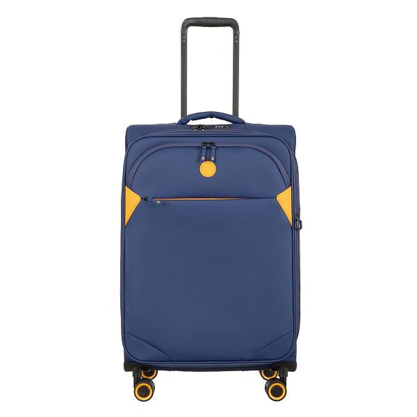 Чемодан-тележка синий Verage GM20077WIII 24 Navy Verage, Артикул: GM20077WIII 24 Navy фото №1