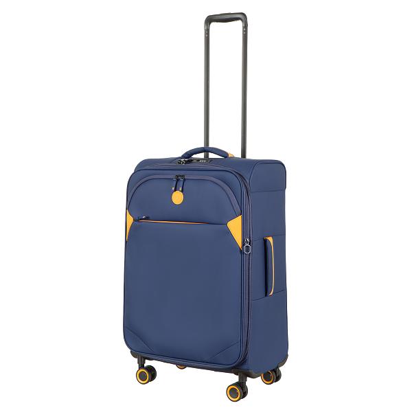 Чемодан-тележка синий Verage GM20077WIII 24 Navy Verage, Артикул: GM20077WIII 24 Navy фото №1