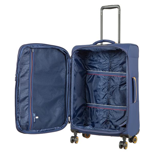 Чемодан-тележка синий Verage GM20077WIII 24 Navy Verage, Артикул: GM20077WIII 24 Navy фото №1