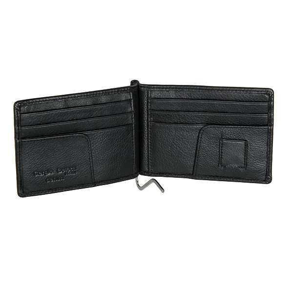 Портмоне с зажимом кожаное мужское Sergio Belotti, Артикул: 2312-02 denim black фото №1