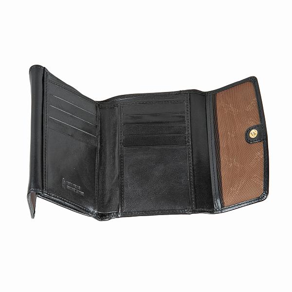 Кошелек женский кожаный Gianni Conti 908819 black Gianni Conti, Артикул: 908819 black фото №1