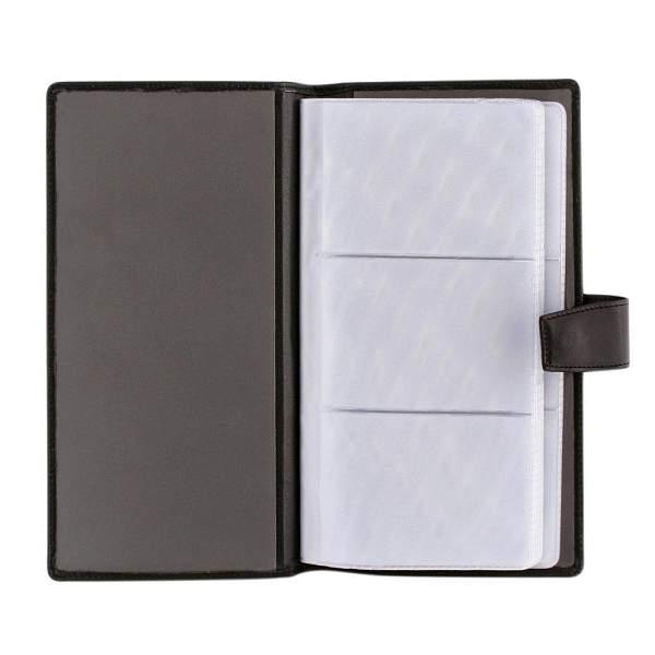 Визитница настольная мужская кожаная Alvorada 3005 black Alvorada, Артикул: 3005 black фото №1