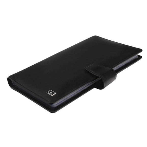 Визитница настольная мужская кожаная Alvorada 3005 black Alvorada, Артикул: 3005 black фото №1