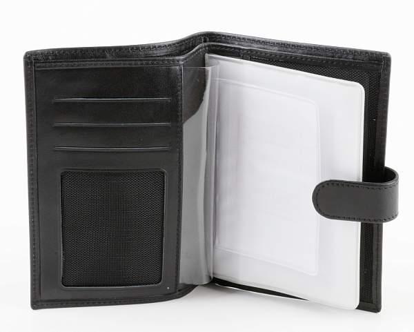 Обложка для автодокументов мужская кожаная Alvorada 2003 black Alvorada, Артикул: 2003 black фото №1