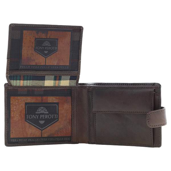 Портмоне кожаное мужское Tony Perotti, Артикул: 741079/2 фото №1