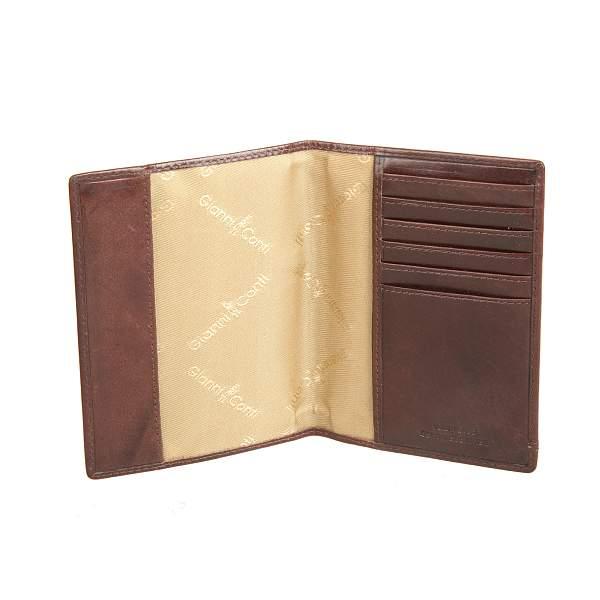 Обложка для автодокументов коричневый Gianni Conti 707463 brown Gianni Conti, Артикул: 707463 brown фото №1
