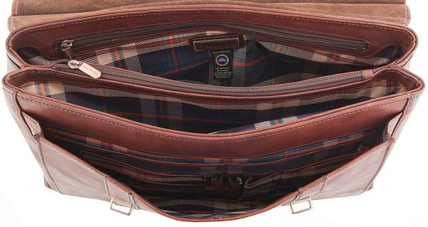 Портфель на плечевом ремне Tony Perotti, Артикул: 741464/3 фото №1