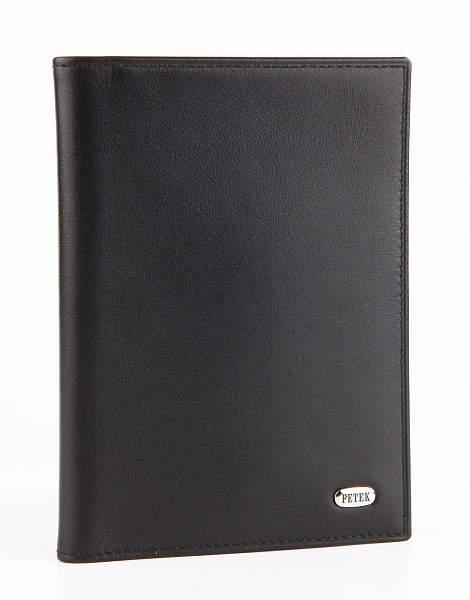 Обложка для автодокументов мужская кожаная Petek 584.000.01 Petek, Артикул: 584.000.01 фото №1