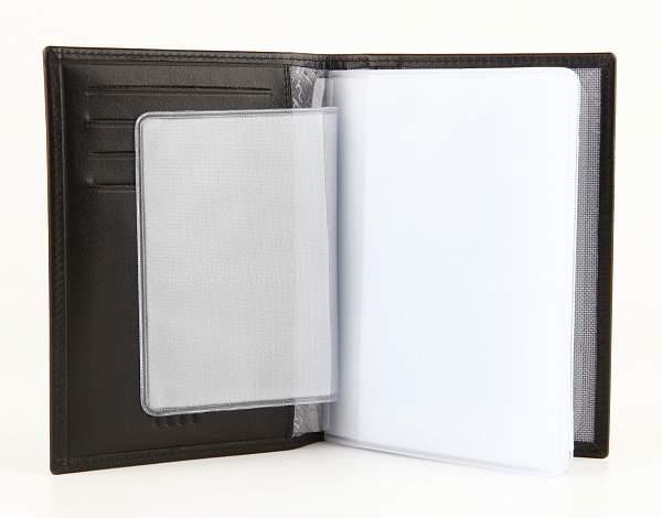 Обложка для автодокументов мужская кожаная Petek 584.000.01 Petek, Артикул: 584.000.01 фото №1