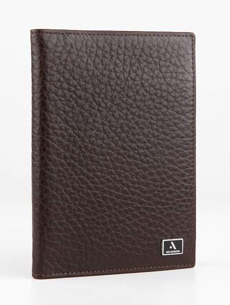 Обложка для автодокументов мужская кожаная Alvorada 2001 brown flotter Alvorada, Артикул: 2001 brown flotter фото №1