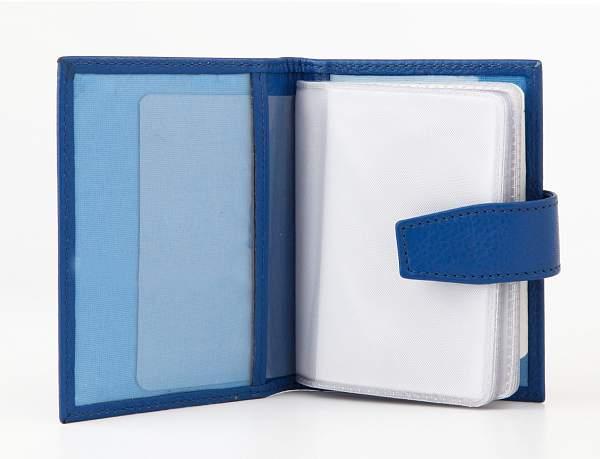 Визитница кожаная Alvorada 3001n blue Alvorada, Артикул: 3001n blue фото №1