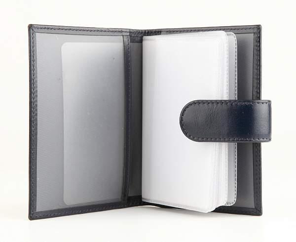 Визитница мужская кожаная Alvorada 3001n blue dark Alvorada, Артикул: 3001n blue dark фото №1