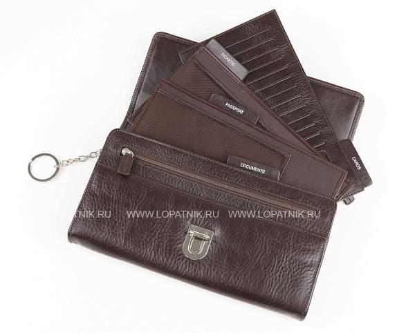 Визитка мужская кожаная Alvorada 5002 Brown Alvorada, Артикул: 5002 Brown фото №1