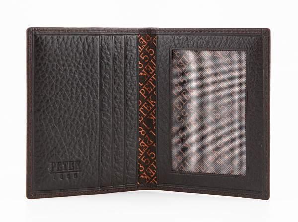 Кредитница мужская кожаная Petek 123.46B.02 Petek, Артикул: 123.46B.02 фото №1