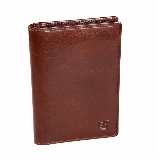 Обложка для автодокументов Sergio Belotti, Артикул: 1423 milano brown фото №1