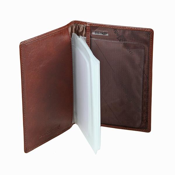 Обложка для автодокументов Sergio Belotti, Артикул: 1423 milano brown фото №1