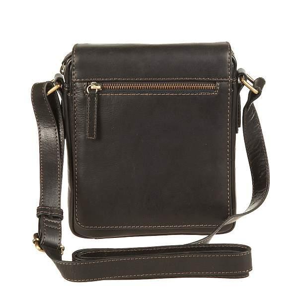 Сумка-планшет мужская кожаная Gianni Conti 1222343 black Gianni Conti, Артикул: 1222343 black фото №1