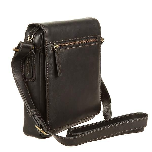 Сумка-планшет мужская кожаная Gianni Conti 1222343 black Gianni Conti, Артикул: 1222343 black фото №1