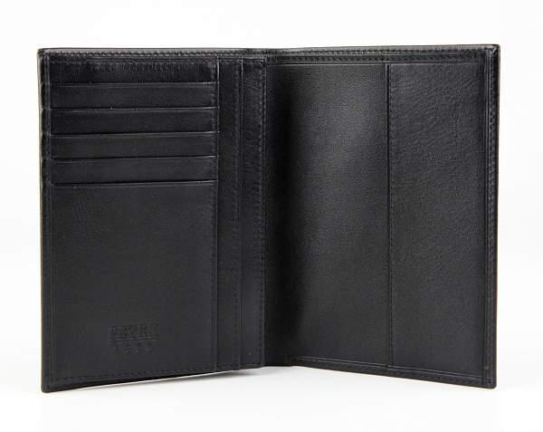 Обложка на паспорт + портмоне мужская кожаная Petek 597.000.01 Petek, Артикул: 597.000.01 фото №1