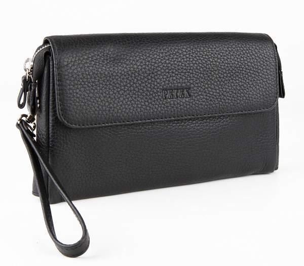 Сумка-визитка мужская кожаная Petek 703.46D.01 Petek, Артикул: 703.46D.01 фото №1