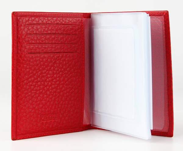 Обложка для автодокументов женская кожаная Petek 584.46B.10 Petek, Артикул: 584.46B.10 фото №1