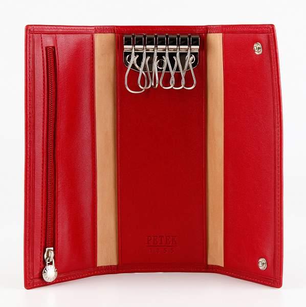 Ключница женская кожаная Petek 520.4000.10 Petek, Артикул: 520.4000.10 фото №1