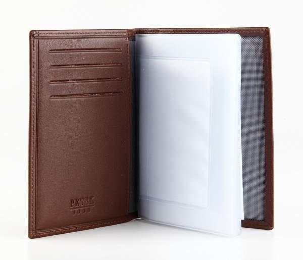 Обложка для автодокументов мужская кожаная Petek 584.000.222 Petek, Артикул: 584.000.222 фото №1
