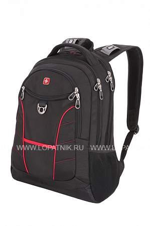 рюкзак wenger, 15”, чёрный/красный, полиэстер, 35х20х47 см, 33 л 1178215 Wenger