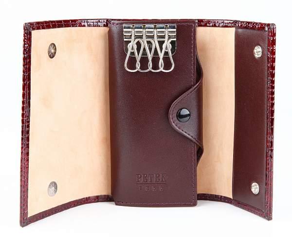 Ключница женская кожаная Petek 2532.091.03 Petek, Артикул: 2532.091.03 фото №1