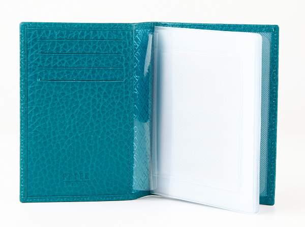 Обложка для автодокументов женская кожаная Petek 584.46B.32 Petek, Артикул: 584.46B.32 фото №1