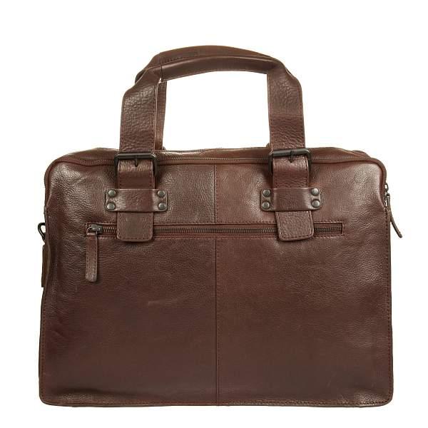 Сумка для ноутбука мужская кожаная Gianni Conti 1131411 dark brown Gianni Conti, Артикул: 1131411 dark brown фото №1