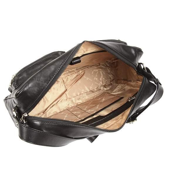 Сумка мужская кожаная Gianni Conti 912304 black Gianni Conti, Артикул: 912304 black фото №1