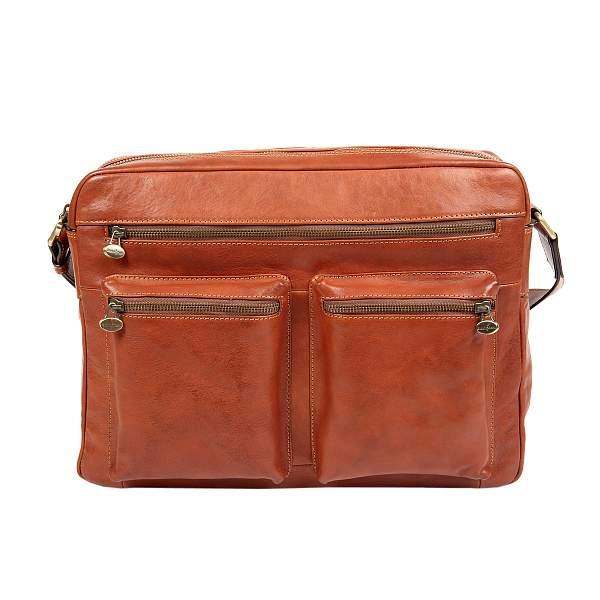 Сумка мужская кожаная Gianni Conti 912307 tan Gianni Conti, Артикул: 912307 tan фото №1